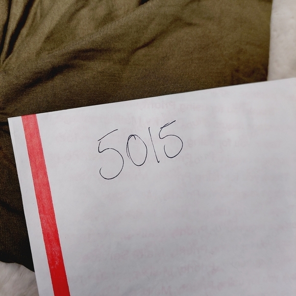 House of Harlow 1960 Green Scrunch Front Ruched Sleeve Crop Top Blouse P5015 - Picture 8 of 8